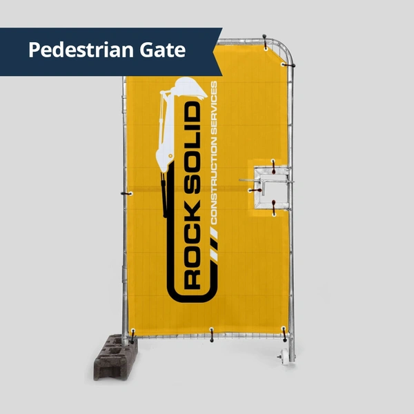 Heras Fence Covers - Pedestrian Gate